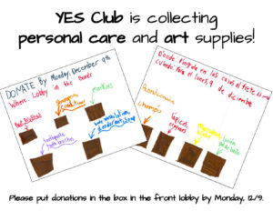 YES Club charity project