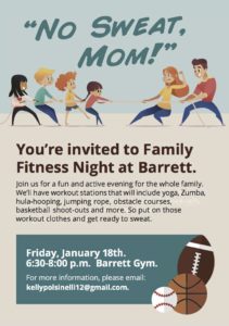 Family Fitness Image flyer