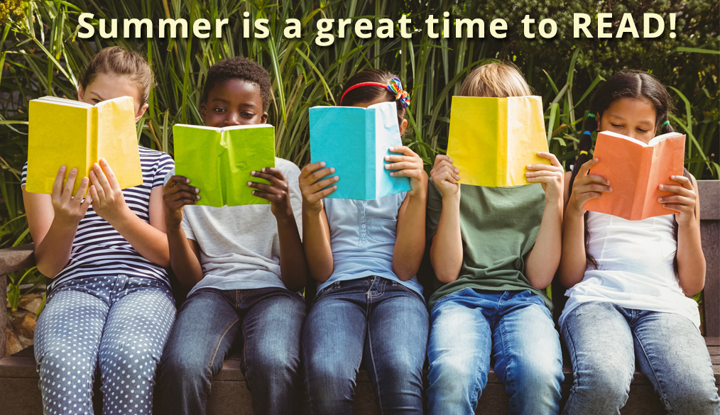 O verão é um ótimo momento para ler!
