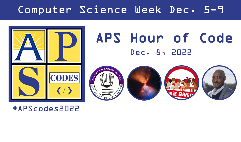 Barrett Invited to APS Hour of Code on Dec. 8 at Kenmore