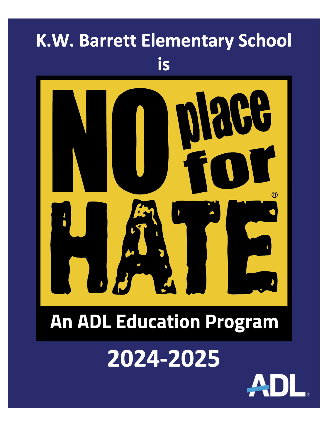 No Place for Hate